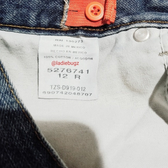 Lee Premium Select Denim Blue Jeans Boys 12R - Picture 4 of 5